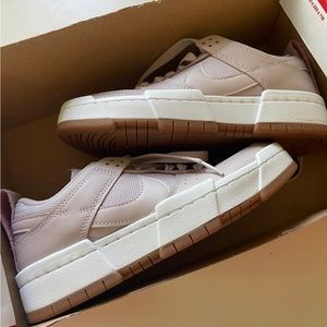 NWT NIB Nike Dunk Low Disrupt Women’s 6.5 Mauve Purple Pink